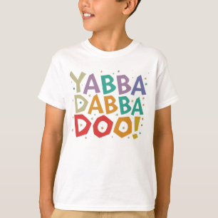 Camiseta t-shirt yabba dabba doo