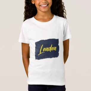 Camiseta T-Shirt Yellow Typografia em Londres
