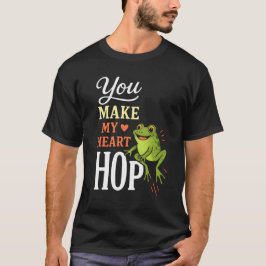 Camiseta T-Shirt You Make My Heart Hop