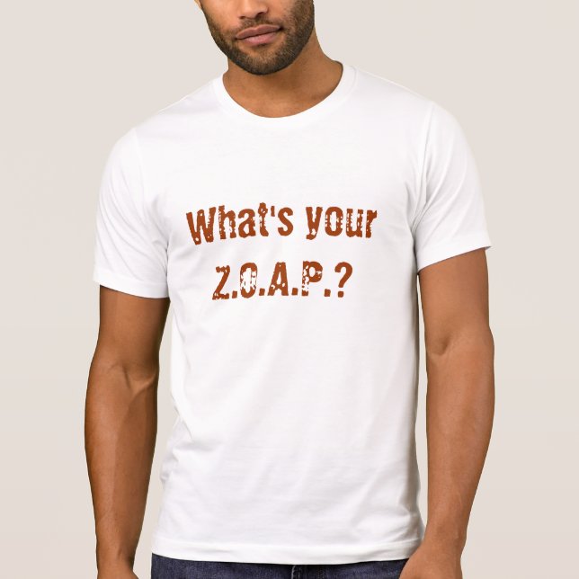 Camiseta T-Shirt Z.O.A.P. (Frente)