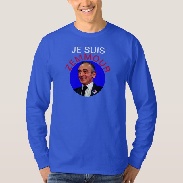 Camiseta T-shirt Zemmour Président (Frente)