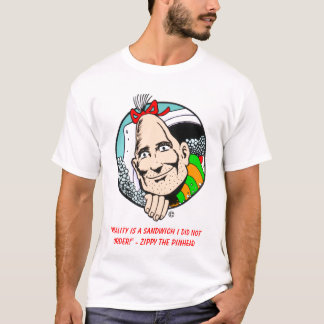 Camiseta T-shirt Zippy da "realidade"
