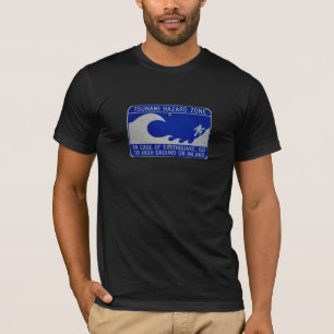 Camiseta t-shirt - zona do tsunami