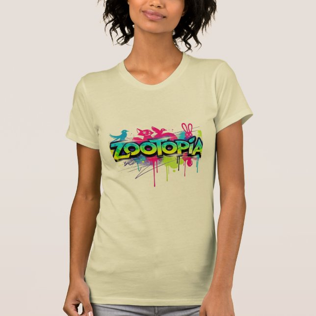 Camiseta T-Shirt zootobia  (Frente)