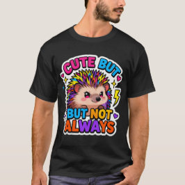 Camiseta T-ShirtCute… But Not Always Hedgehog