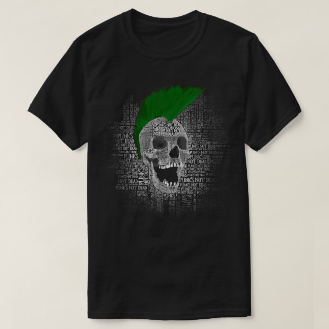 Camiseta T-ShirtPunk não é um T-Shirt Morto (Frente do Design)