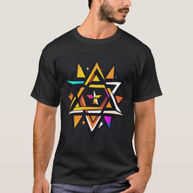 Camiseta T-Shirts abstrato (Frente)