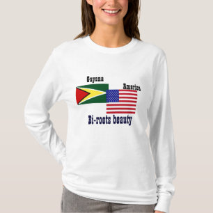 Camiseta t-shirts-americanas-guianense-beleza-bi-raiz