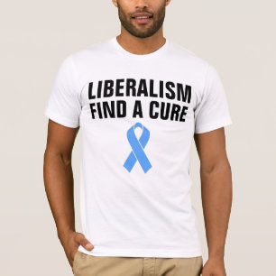 Camiseta T-Shirts ANTILIBERAIS, LIBERALISMO ENCONTRA CURA