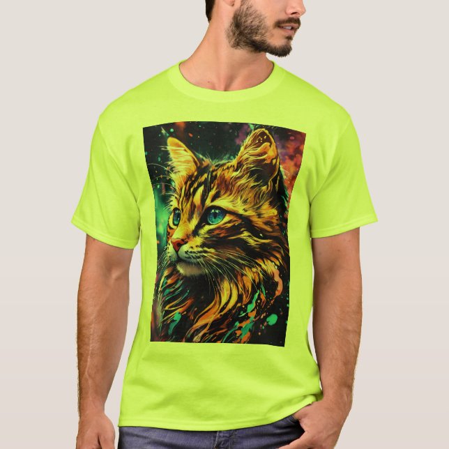 Camiseta T-shirts Artigos impressos com design de qualidade (Frente)