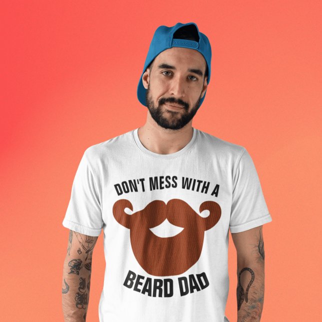 Camiseta T-Shirts BEARD para PAI (Criador carregado)