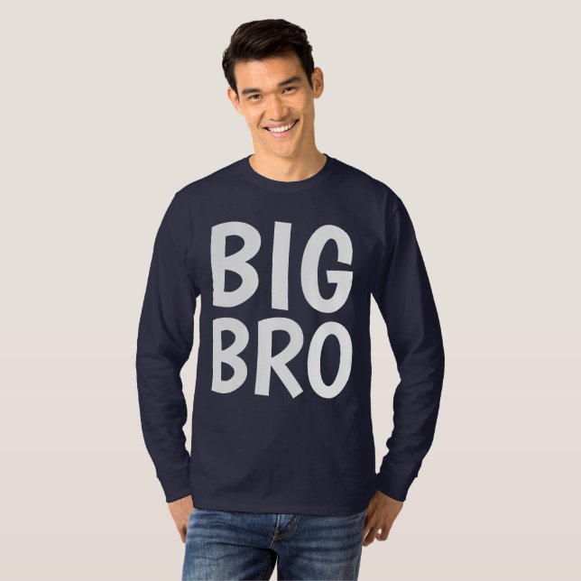 Camiseta T-shirts BIG BRO BROTHER (Frente Completa)
