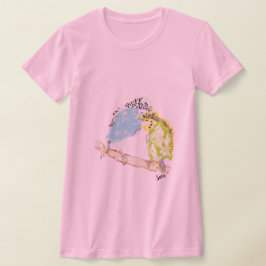 Camiseta T-shirts: Bird's Of Love