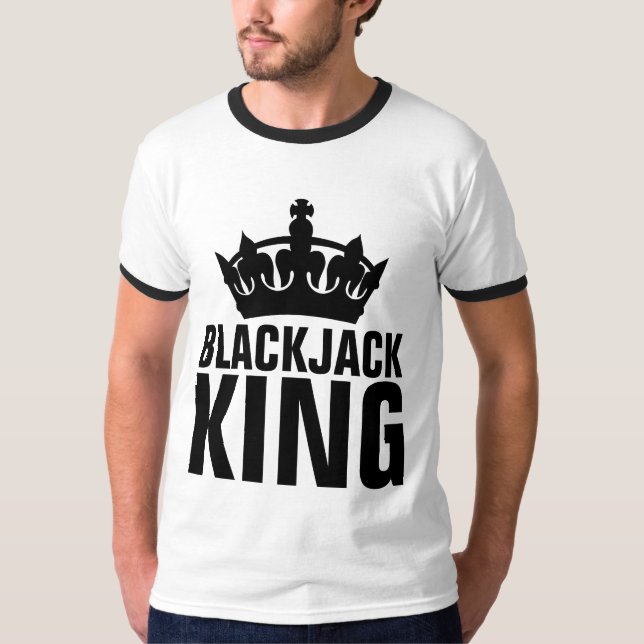 Camiseta T-Shirts BLACKJACK KING (Frente)