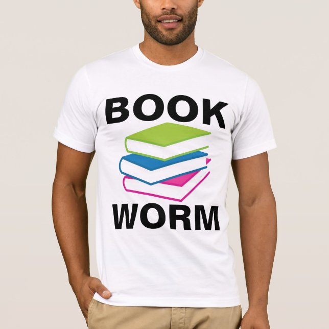 Camiseta T-Shirts BOOKWORM (Frente)