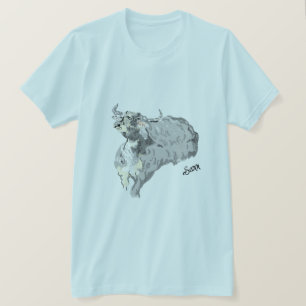 Camiseta T-shirts : búfalo