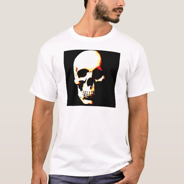 Camiseta T-Shirts Caveiras: Fantasy Art Rock Punk (Frente)