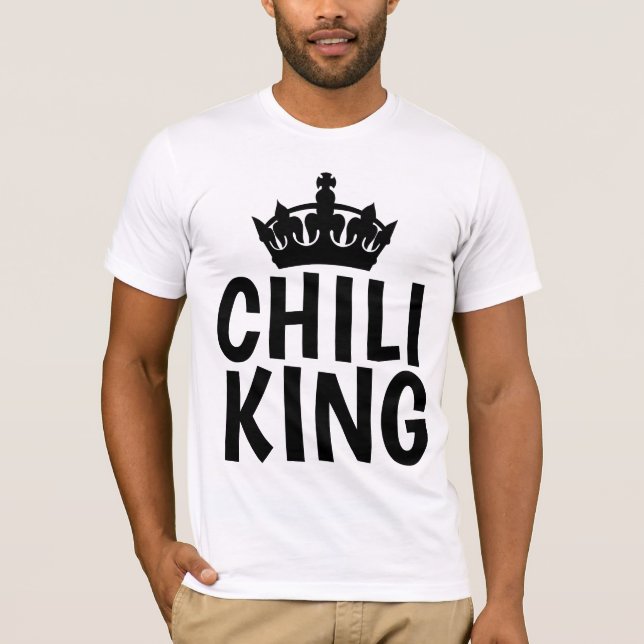 Camiseta T-shirts CHILI KING (Frente)