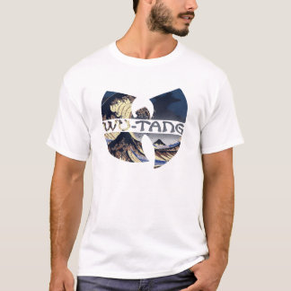 Camiseta T-Shirts Clã Wu-Tang - T-Shirt Rap dos anos 90 - H