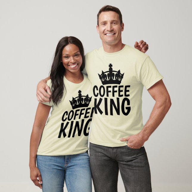 Camiseta T-Shirts COFFEE KING (Unissex)