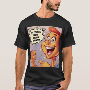 Camiseta T-shirts coloridas e divertidas para todas as vida