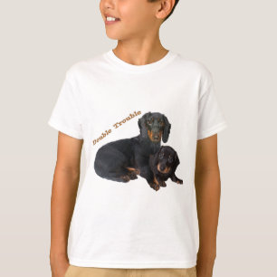 Camiseta T-shirts com duplo problema