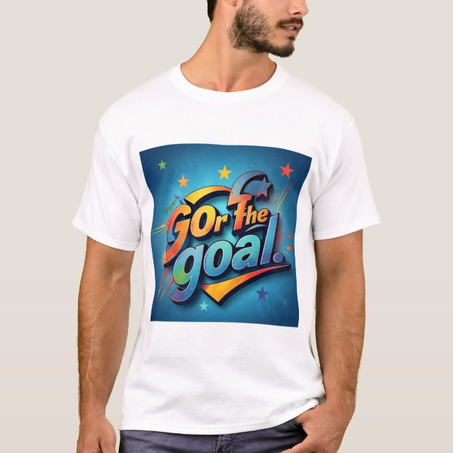 Camiseta T-Shirts com esporte de sentença (Frente)