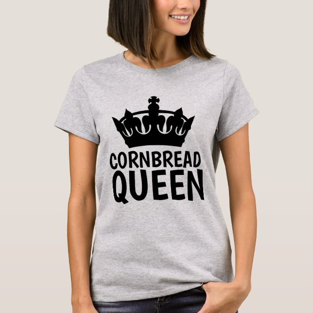 Camiseta T-shirts CORNBREAD RAINHA (Frente)