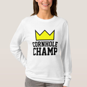 Camiseta T-shirts CORNHOLE CHAMP