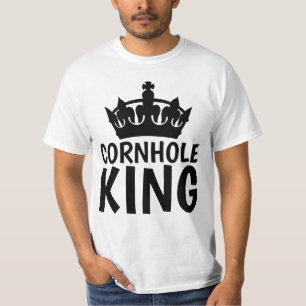 Camiseta T-shirts CORNHOLE KING