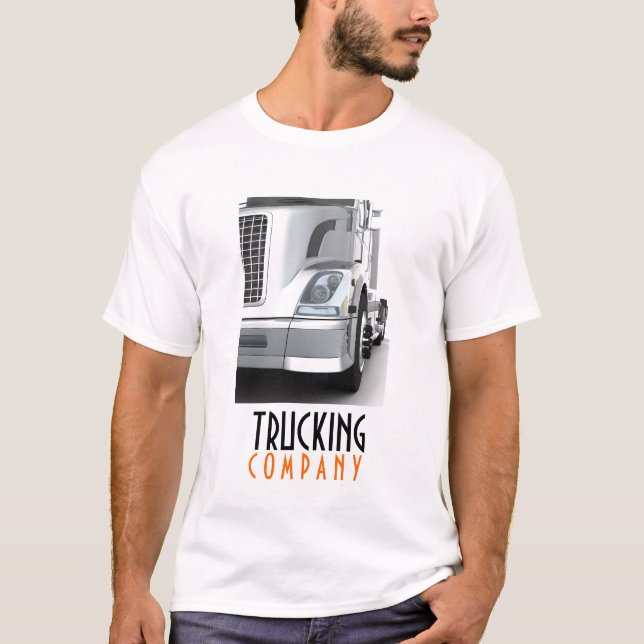 Camiseta T-Shirts da companhia de transporte (Frente)