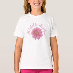 Camiseta T-shirts da Irmã Média Gerbera Daisy