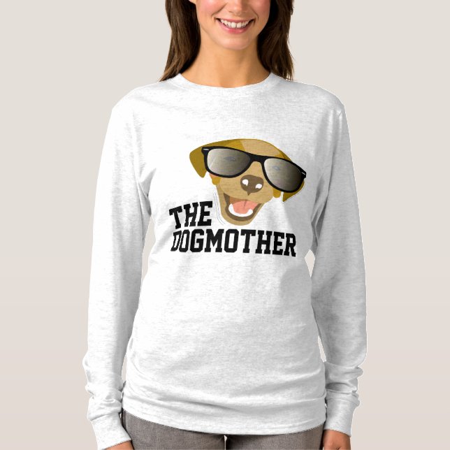 Camiseta T-shirts DA MÃE DO CÃO (Frente)