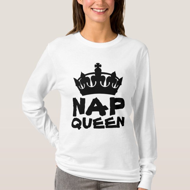 CAMISETA T-SHIRTS DA RAINHA NAP (Frente)