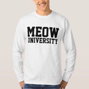 Camiseta T-shirts DA UNIVERSIDADE MEOW