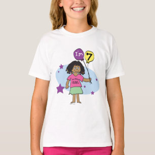 Camiseta T-shirts de 7 de aniversário