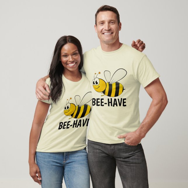 Camiseta T-Shirts DE ABELHAS COM BOVINO (COMPORTAMENTO) (Unissex)