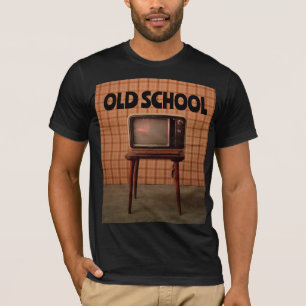 Camiseta T-Shirts DE ANIVERSÁRIO DA VELHA ESCOLA RETRO
