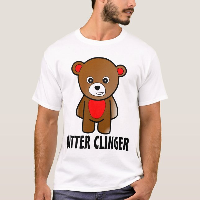 Camiseta T-shirts de Bitter Clinger, Engraçado (Frente)
