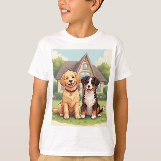 Camiseta t-shirts de cães