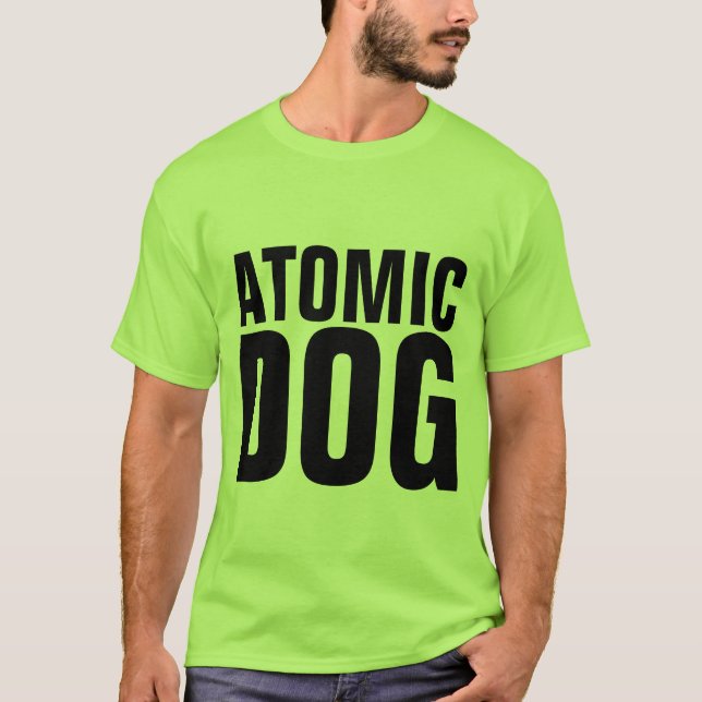 CAMISETA T-SHIRTS DE CÃO ATÔMICO (Frente)