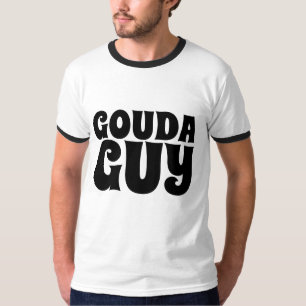 CAMISETA T-SHIRTS DE CARA GOUDA (QUEIJO)