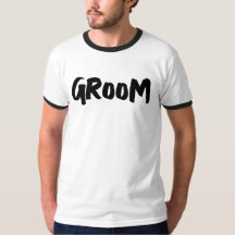 T-SHIRTS DE CASAMENTO BRUTO