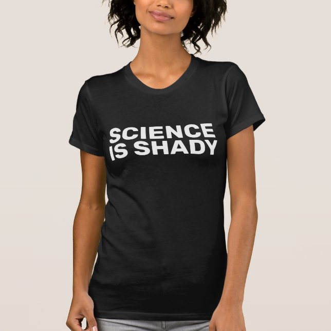 CAMISETA T-SHIRTS DE CIÊNCIA ENGRAÇADA (Frente)