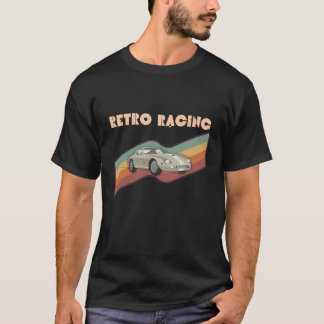 Camiseta t-shirts de corridas retroativas