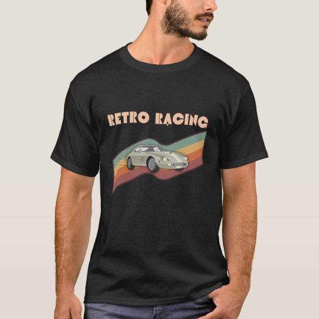 Camiseta t-shirts de corridas retroativas (Frente)