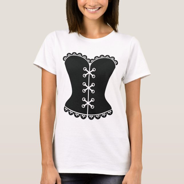 Camiseta T-shirts de corset (Frente)