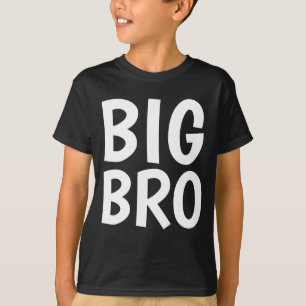 Camiseta T-shirts de crianças IRMÃS DO BIG BRO