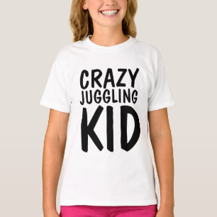 Camiseta T-shirts DE CRIANÇAS LOUCAS