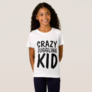 Camiseta T-shirts DE CRIANÇAS LOUCAS